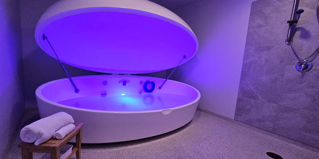 Float tank.