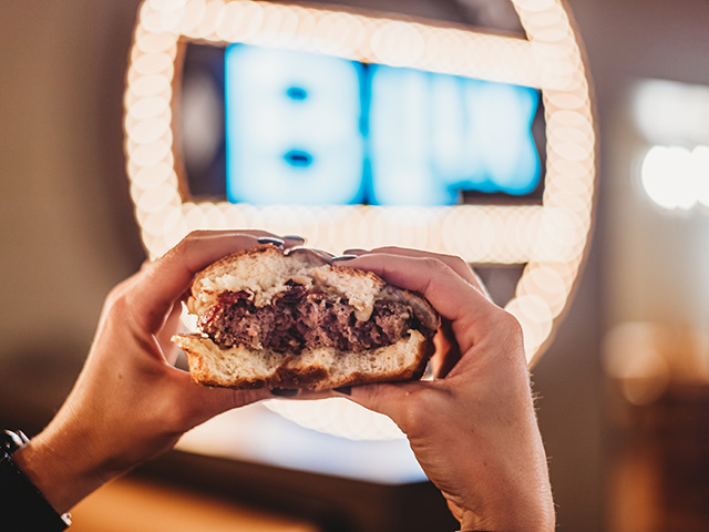 photo of burger