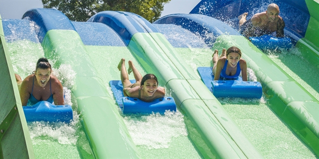 Quadzilla Waterslide at Noah's Ark Waterpark