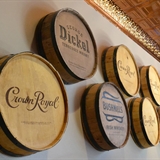 Barrel decorations.