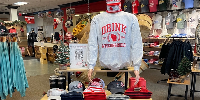 Shop display.