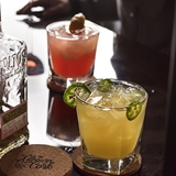 Assorted cocktails.
