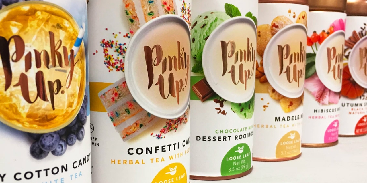 A variety of teas.
