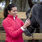 Woman and horse