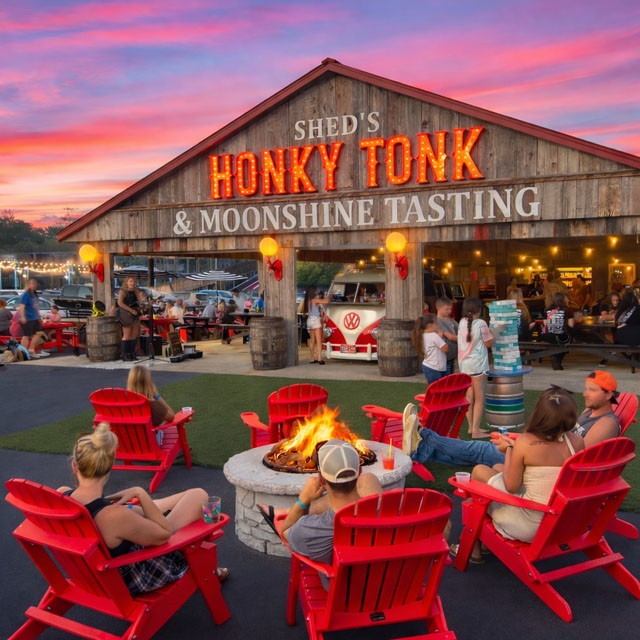 Shed's Honky Tonk & Moonshine Tasting