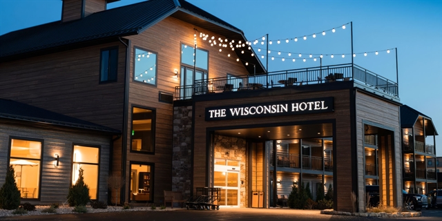 The Wisconsin Hotel & Conference Center-Evening Exterior