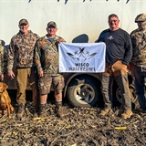 Group of hunters.